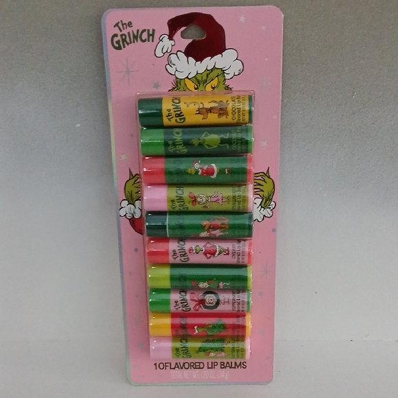 The Grinch Other - The Grinch Flavored Lip Balms Set